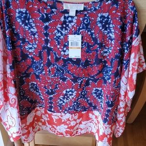 Michael Kors Batik-print Top